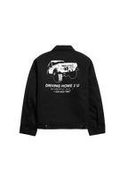 SOUR work jacket in black