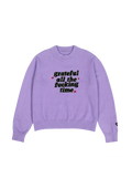 grateful all the fucking time knit sweater