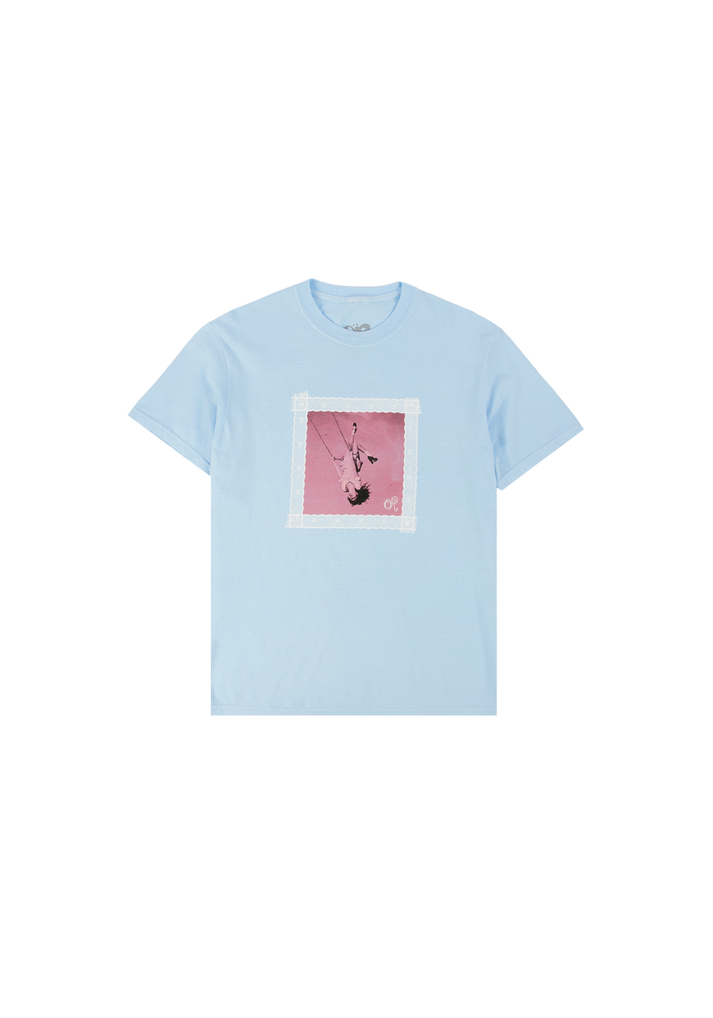 lace album cover youth blue t-shirt