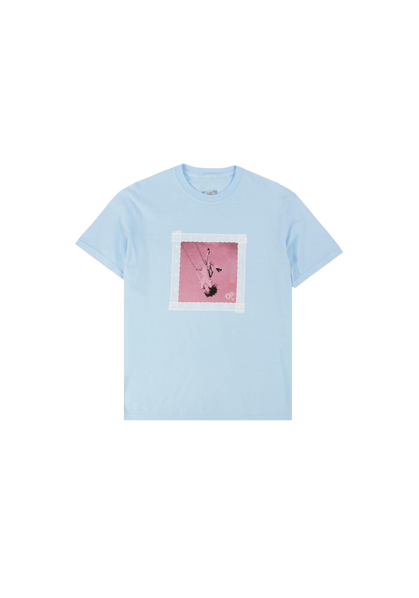 lace album cover youth blue t-shirt