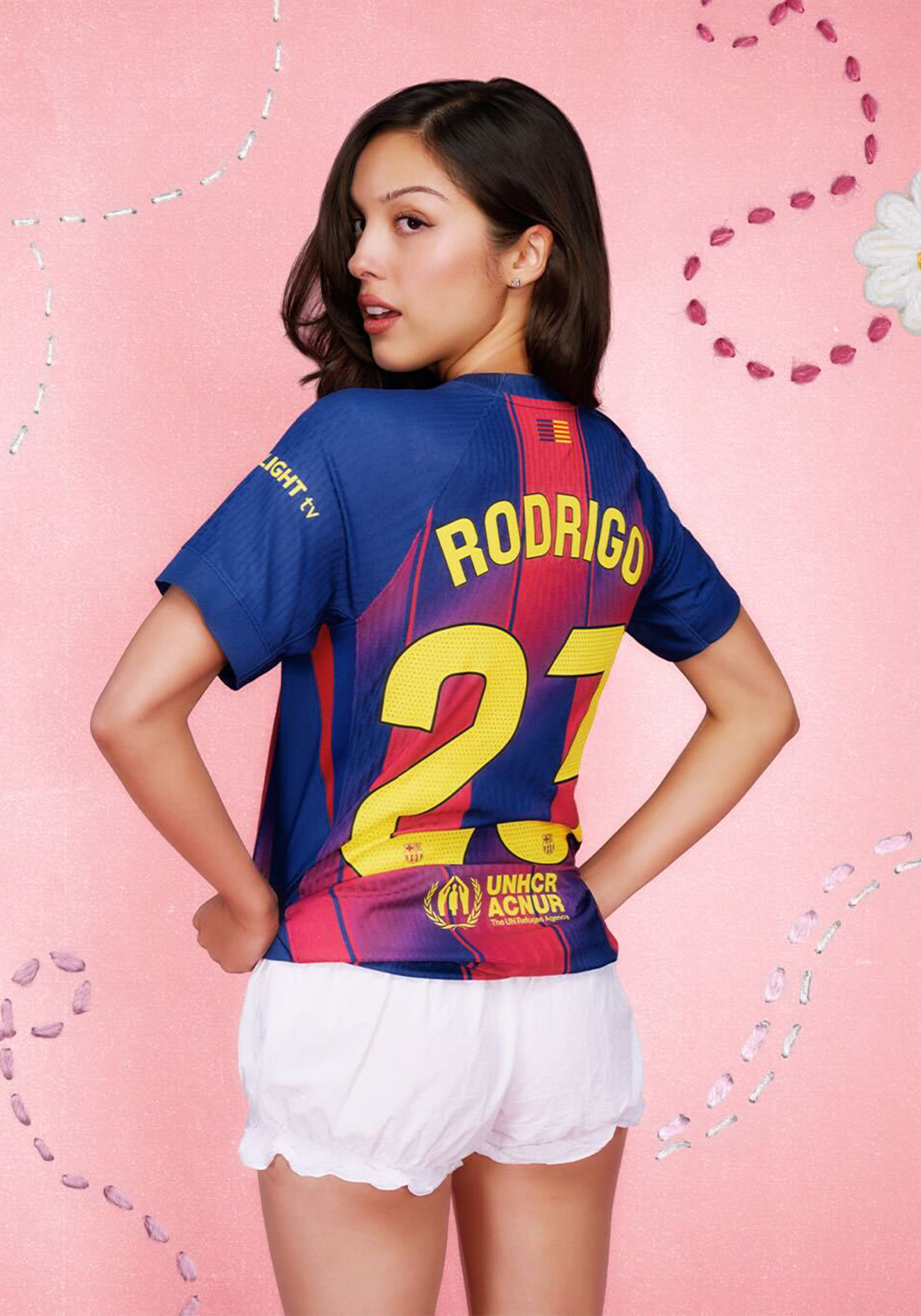 Limited Edition women's shirt FC Barcelona x Olivia Rodrigo 25/26 - Player's Edition