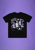 GUTS world tour lollypop dateback t-shirt in black