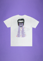 GUTS dateback t-shirt in white