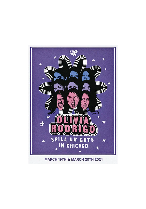 GUTS tour chicago poster