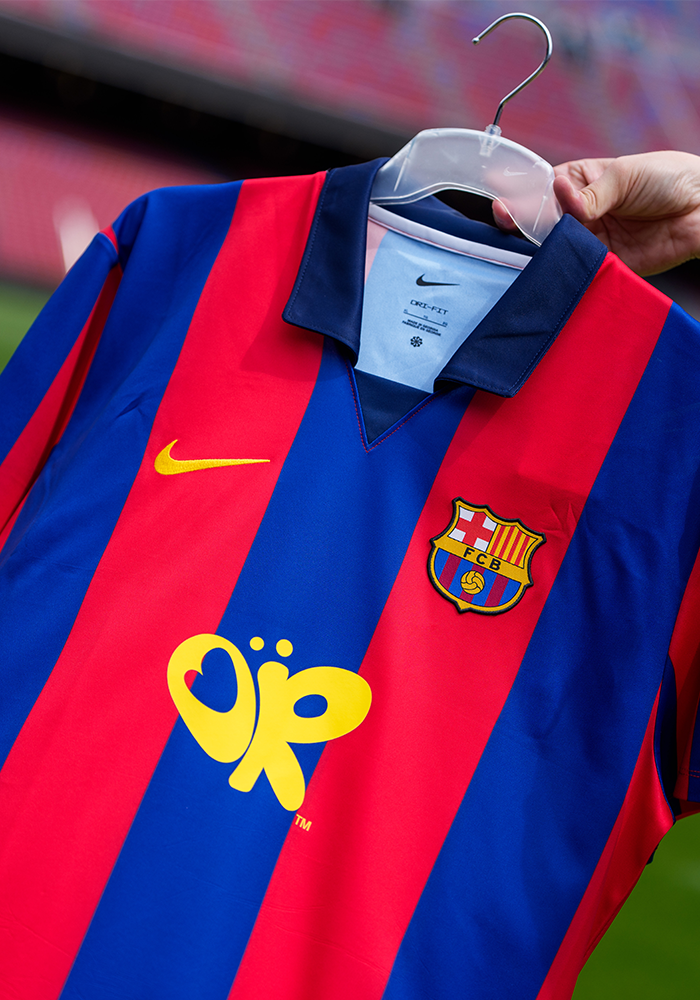 Jersey Retro Nike 2003/04 FC Barcelona x Olivia Rodrigo x Spotify