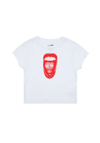 perfect all-american bitch crop t-shirt