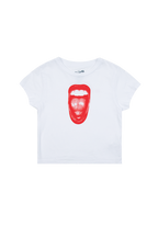 perfect all-american bitch crop t-shirt