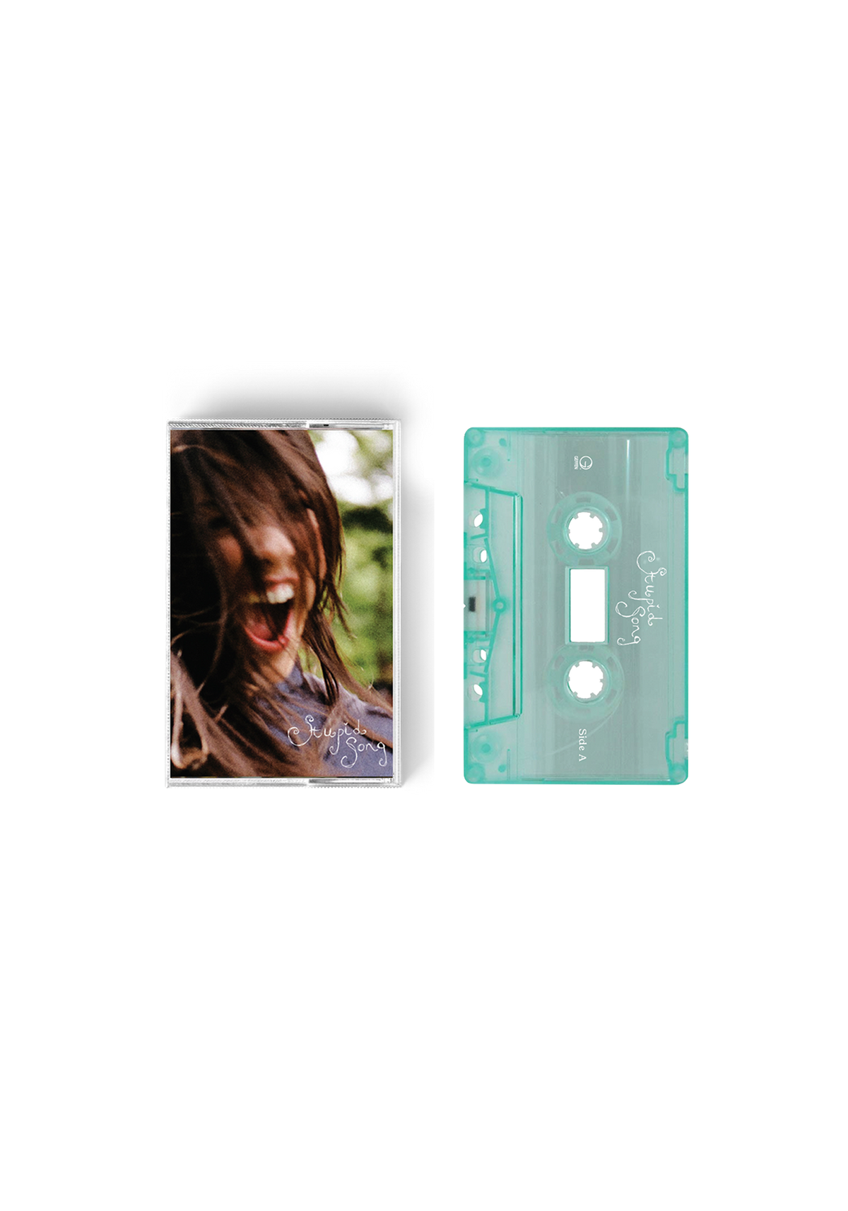 stupid song - exclusive 'coming undone' translucent green cassette