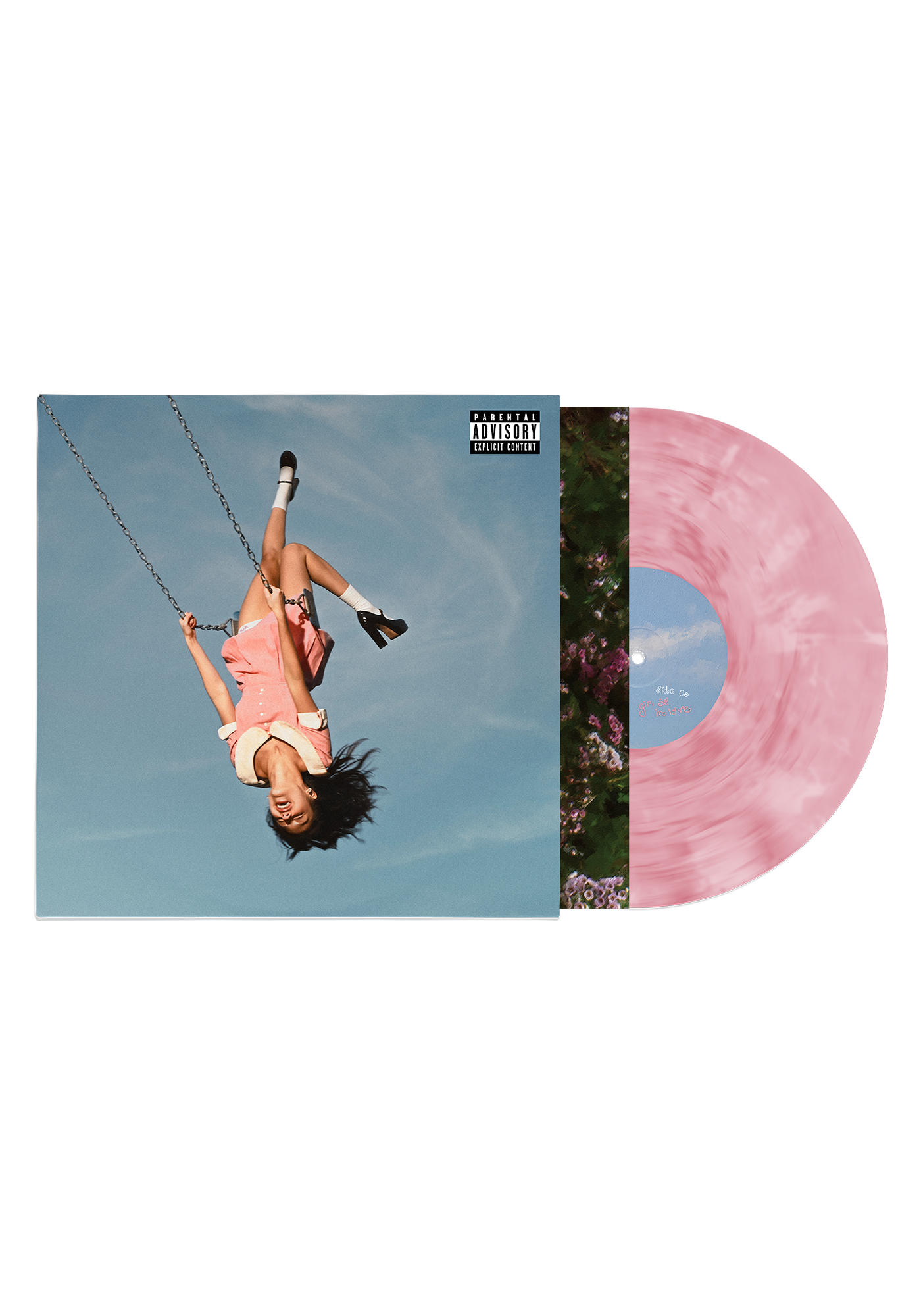 you seem pretty sad for a girl so in love - exclusive 'feminine intuition' lenticular cover pink vinyl
