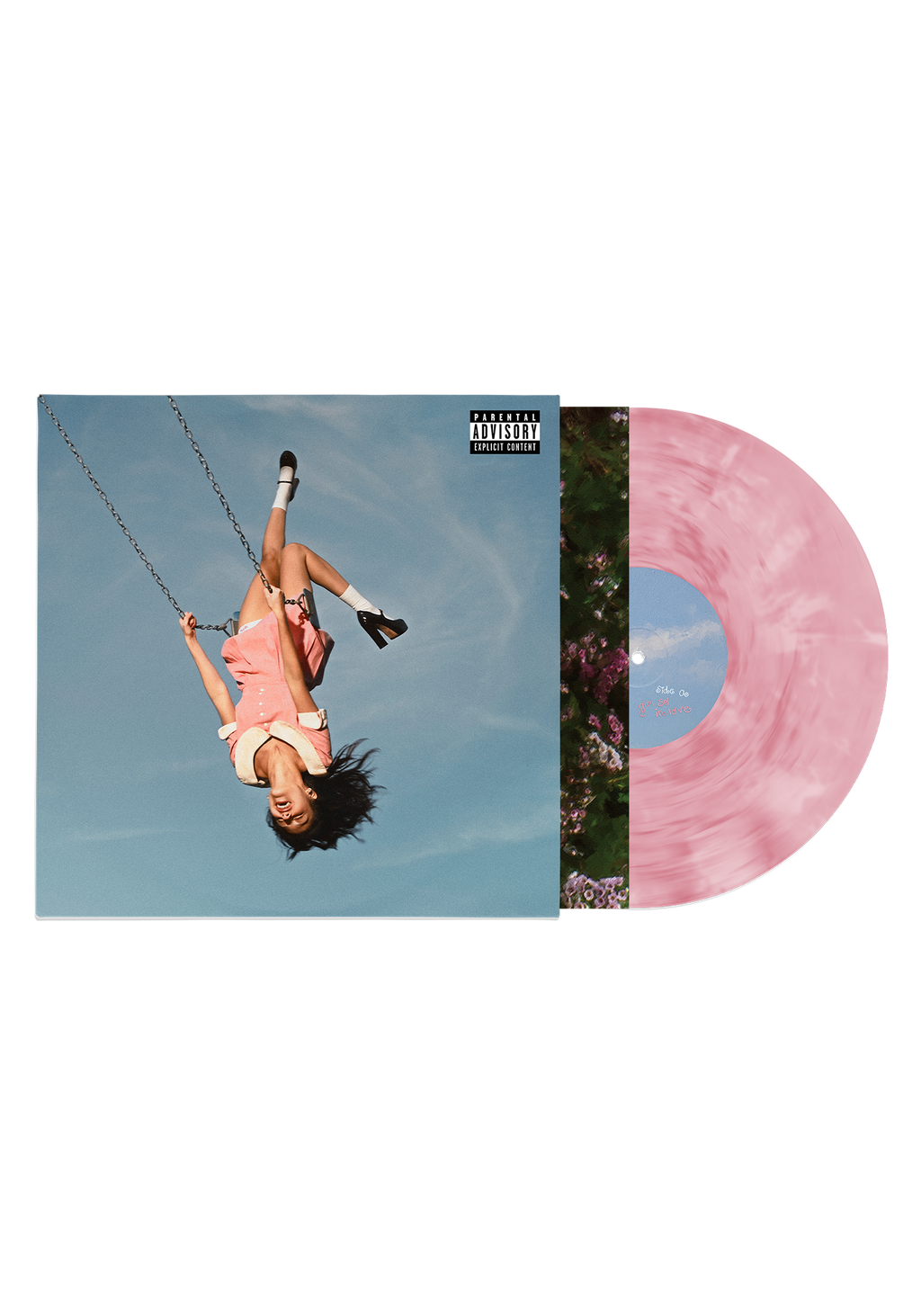 you seem pretty sad for a girl so in love - exclusive 'feminine intuition' lenticular cover pink vinyl