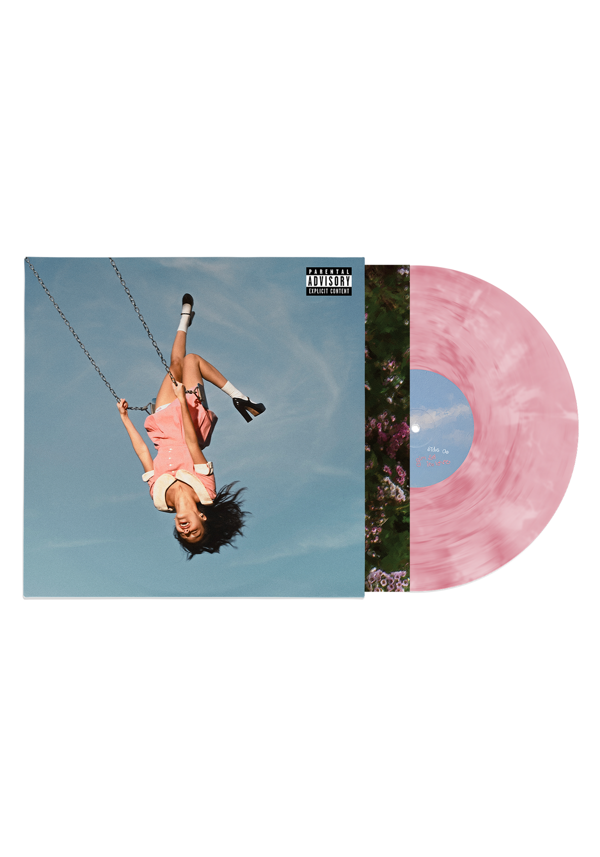you seem pretty sad for a girl so in love - exclusive 'feminine intuition' lenticular cover pink vinyl